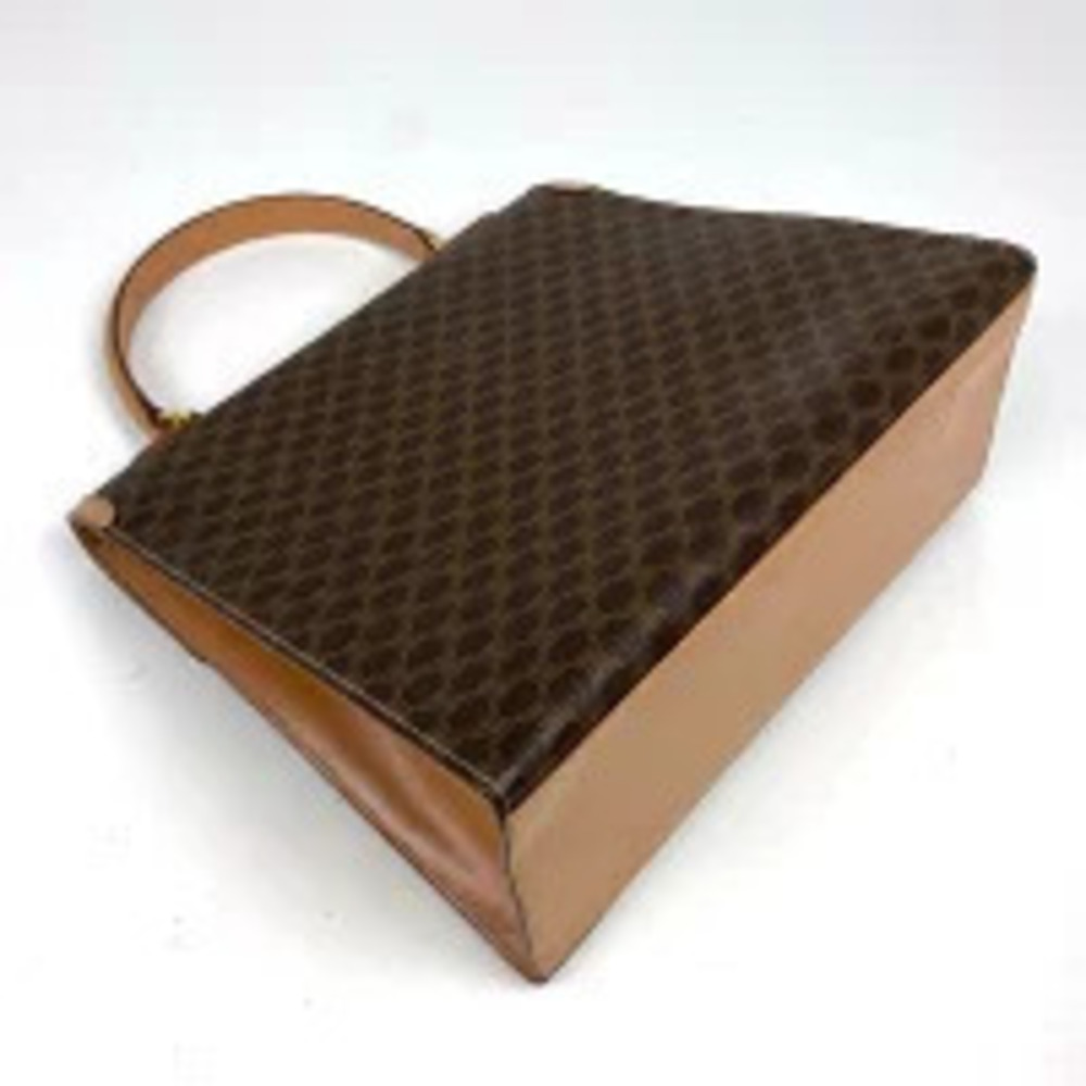 Celine canvas brown handbag Macadam Brown